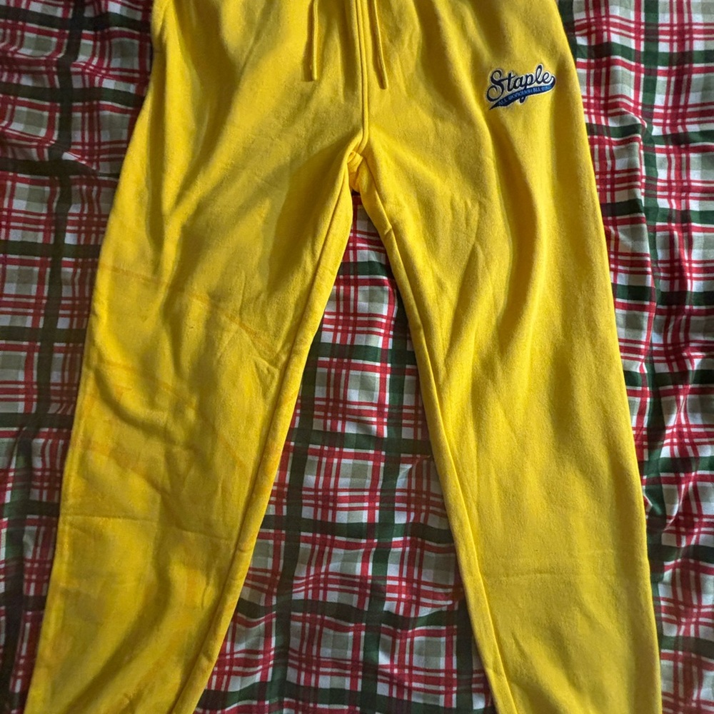 Staple Kids Yellow Joggers
